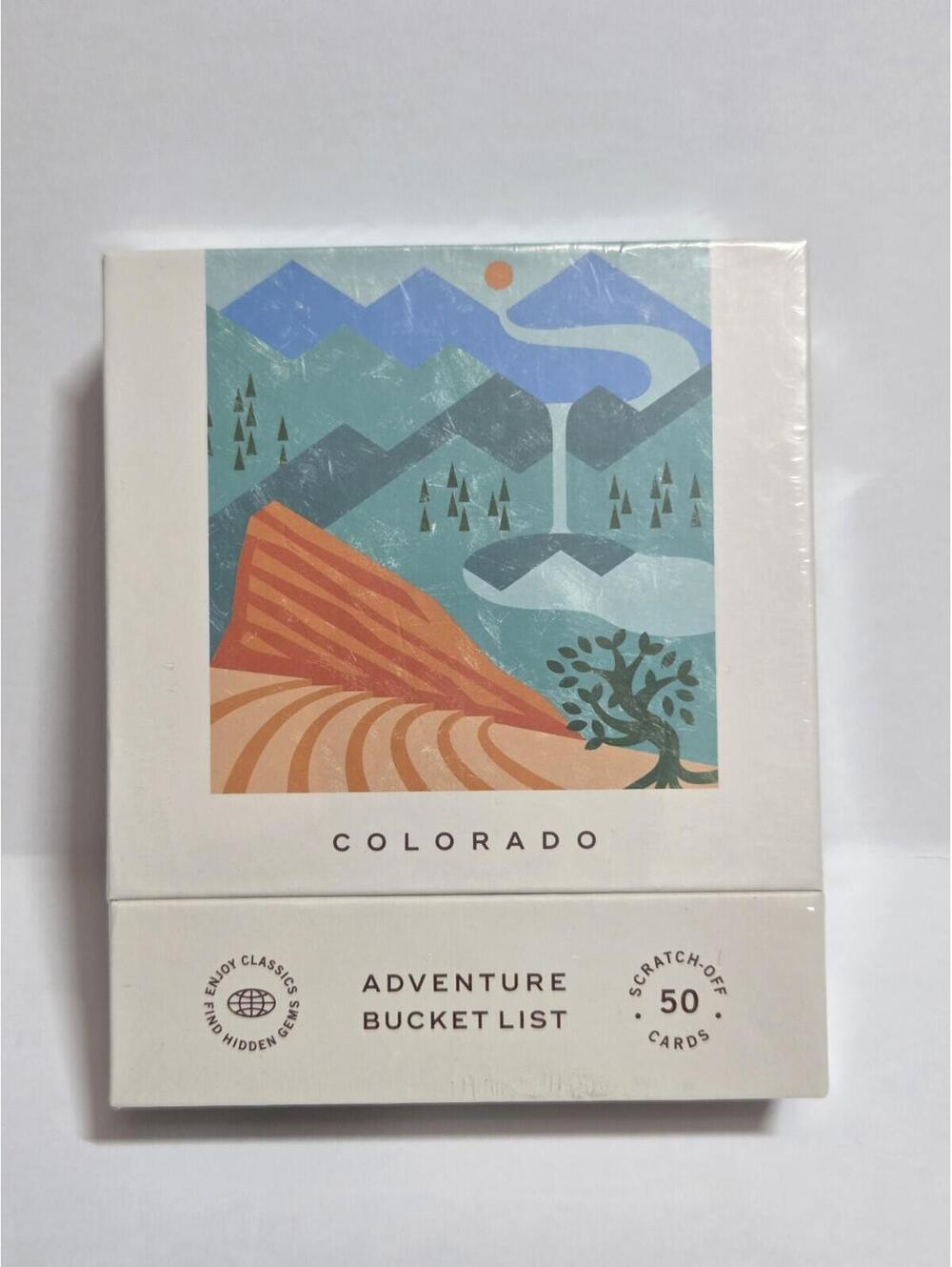 Rio Colorado Adventure Bucket List Set Of 50 Scratch Off Cards
